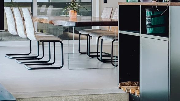 Naturkantentisch Nussbaum | 290x120 cm Nr 113