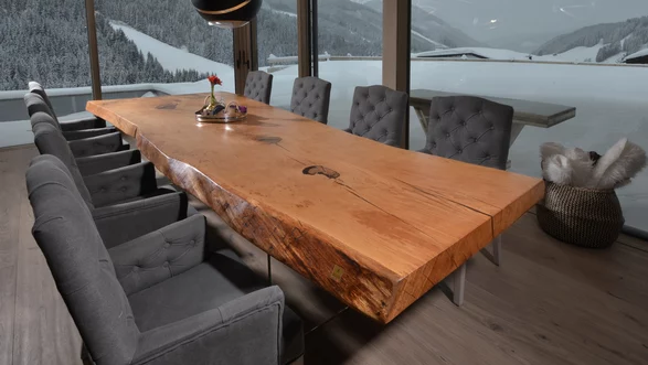 Table de tronc d'arbre par Stammdesign