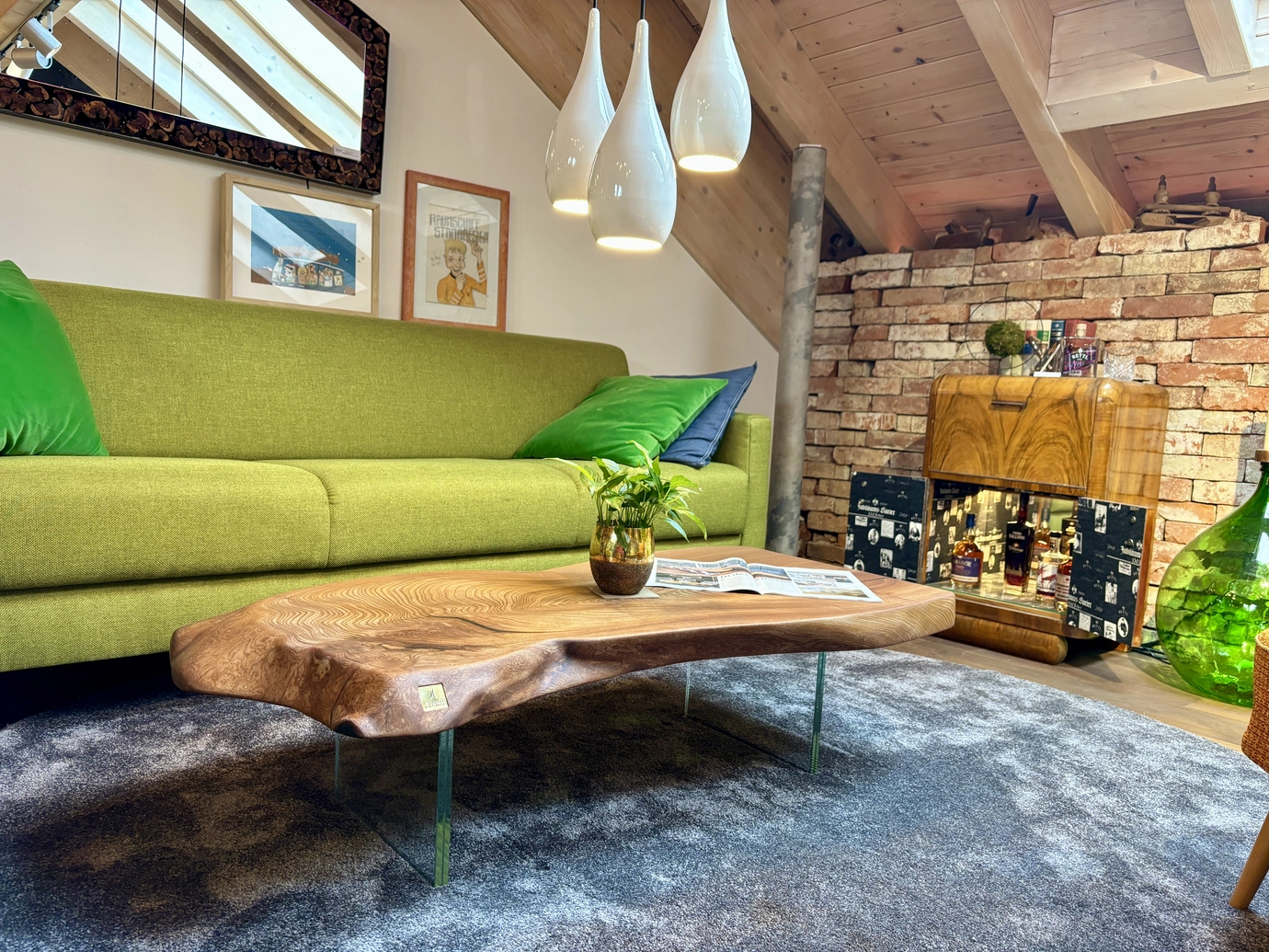 Couchtisch Ulme Nr. 45