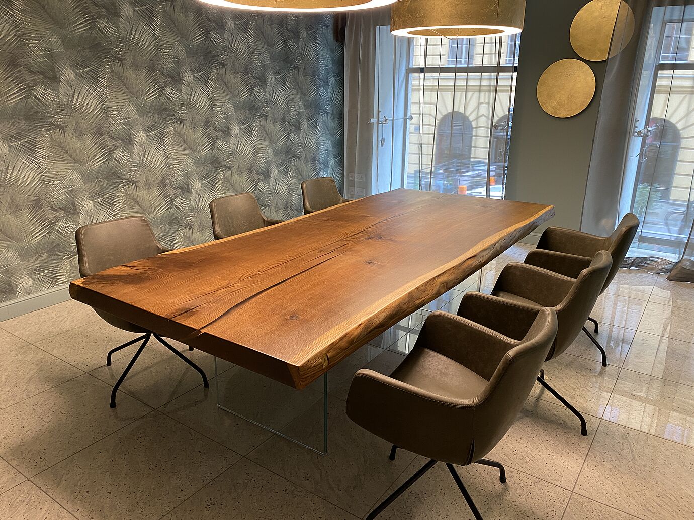 Esstisch Eiche dunkel Nr. 18