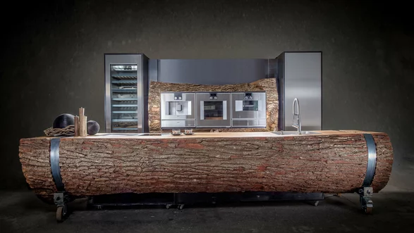 Baumstamm Möbel Küche Holzmöbel von Stammdesign
