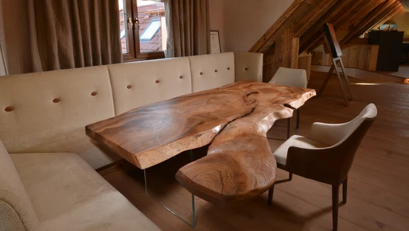 Esstisch Massivholz Rüster