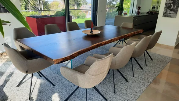 Baumtisch Eiche dukel  | 280x100  Nr 101