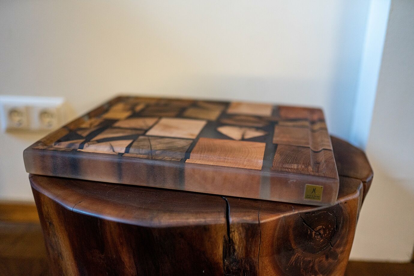 Schneidbrett / Präsentationsbrett aus Holz