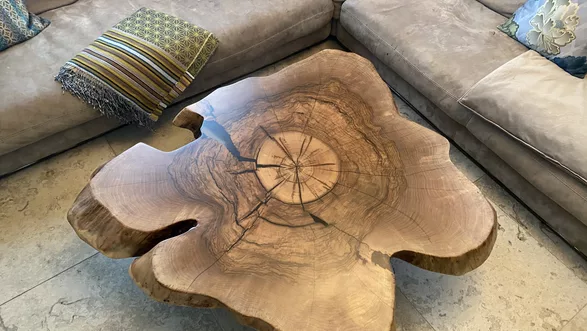 Epoxitisch Baumtisch