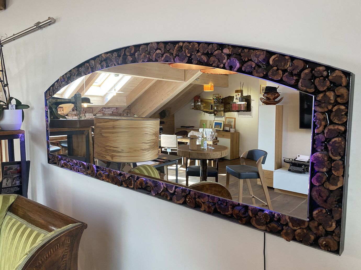 Wandspiegel Nr. 1 Weinstock