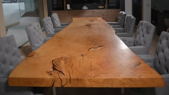 Table de tronc d'arbre par Stammdesign
