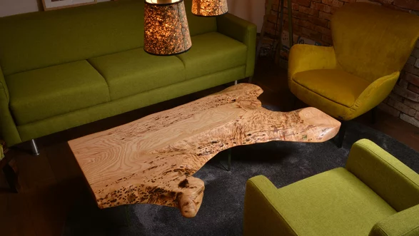 Couchtisch Baumstamm Esche | 180x70  Nr 38