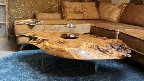 Couchtisch Eiche naturwuchs | 100 cm / 70 cm  Nr 46