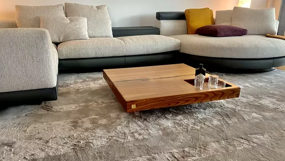 Couchtisch Ulme Holztisch | 100x100  Nr 35