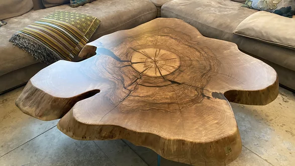 Epoxitisch Baumtisch von Stammdesign