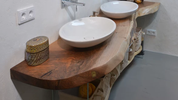 Waschtisch 12 Nussbaum