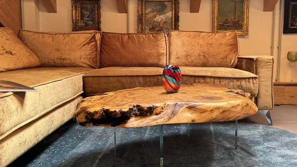 Couchtisch Eiche naturwuchs | 100 cm / 70 cm  Nr 46