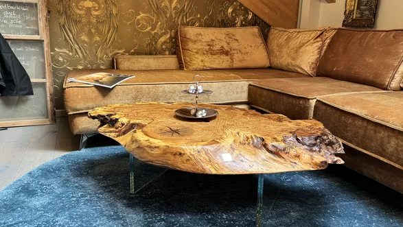 Couchtisch Eiche naturwuchs | 100 cm / 70 cm  Nr 46